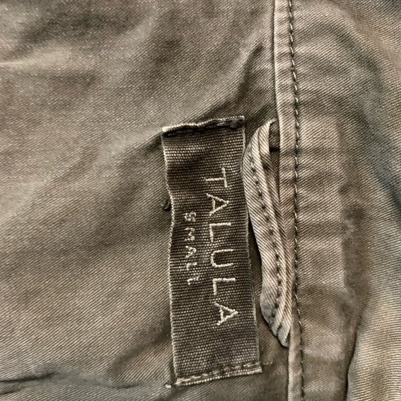 Talula Cargo Army Green Jacket - SZ small - Picture 5 of 9